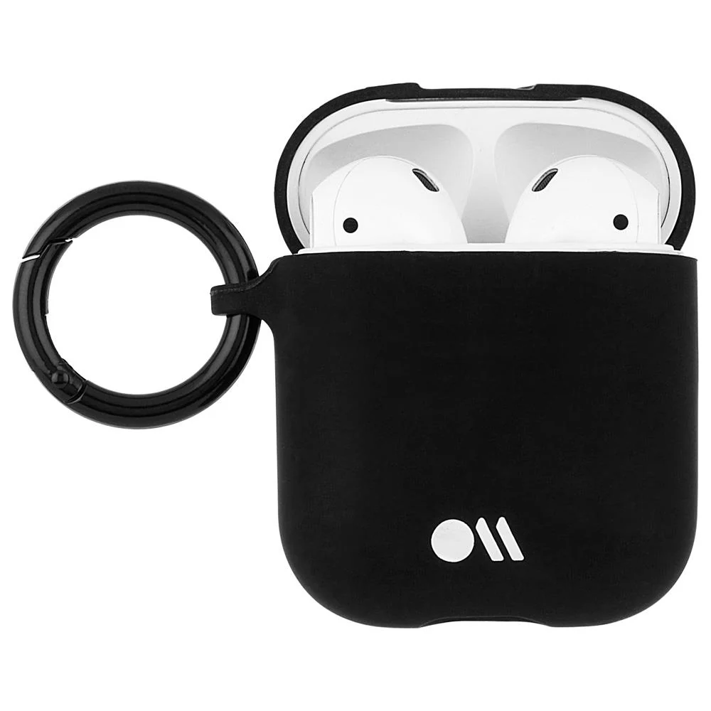 Case-Mate Flexible Hoop-Ups Case for Apple AirPods (Black) - Image 4
