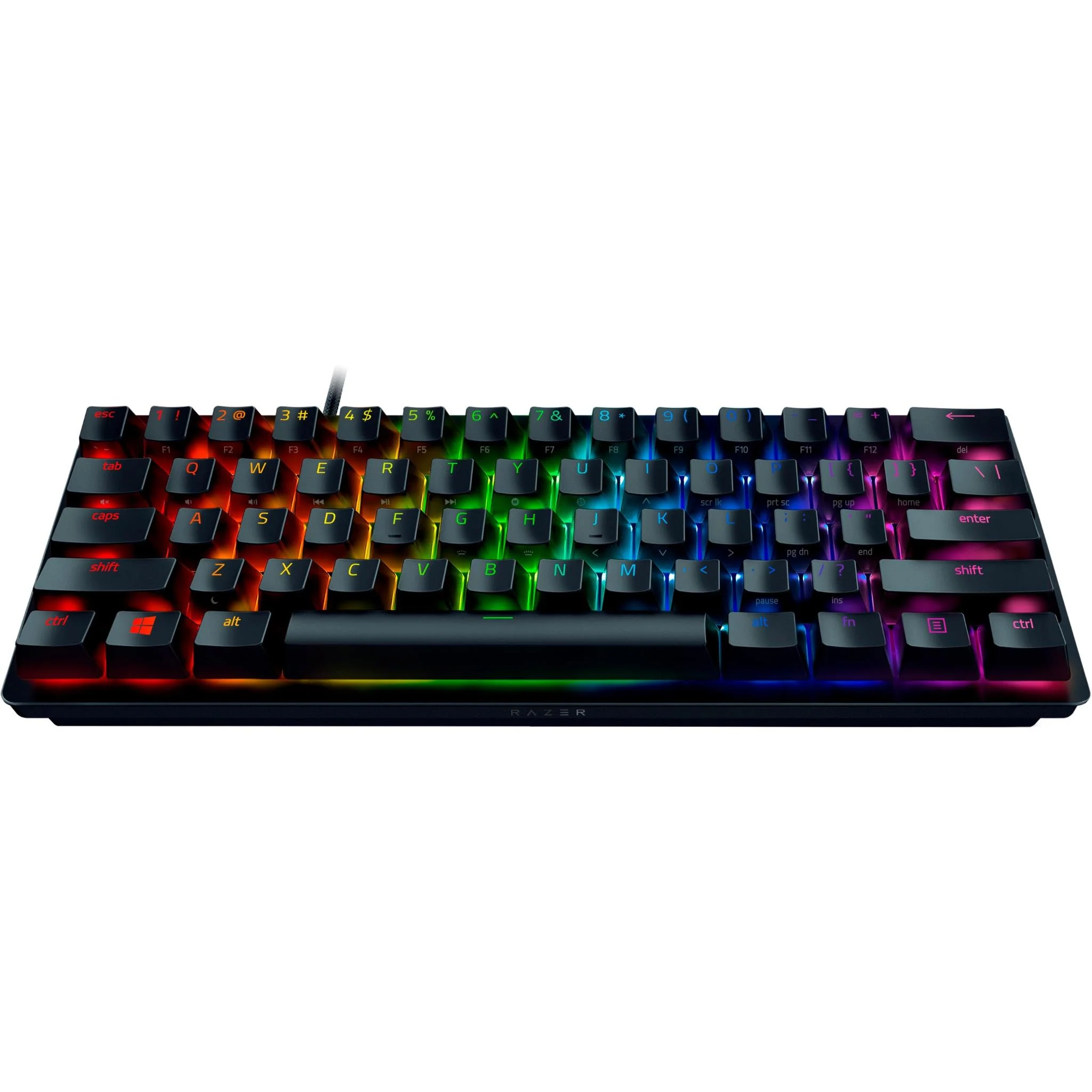 Razer Huntsman Mini 60% Optical Gaming Keyboard (Clicky Purple Switch) - Image 4