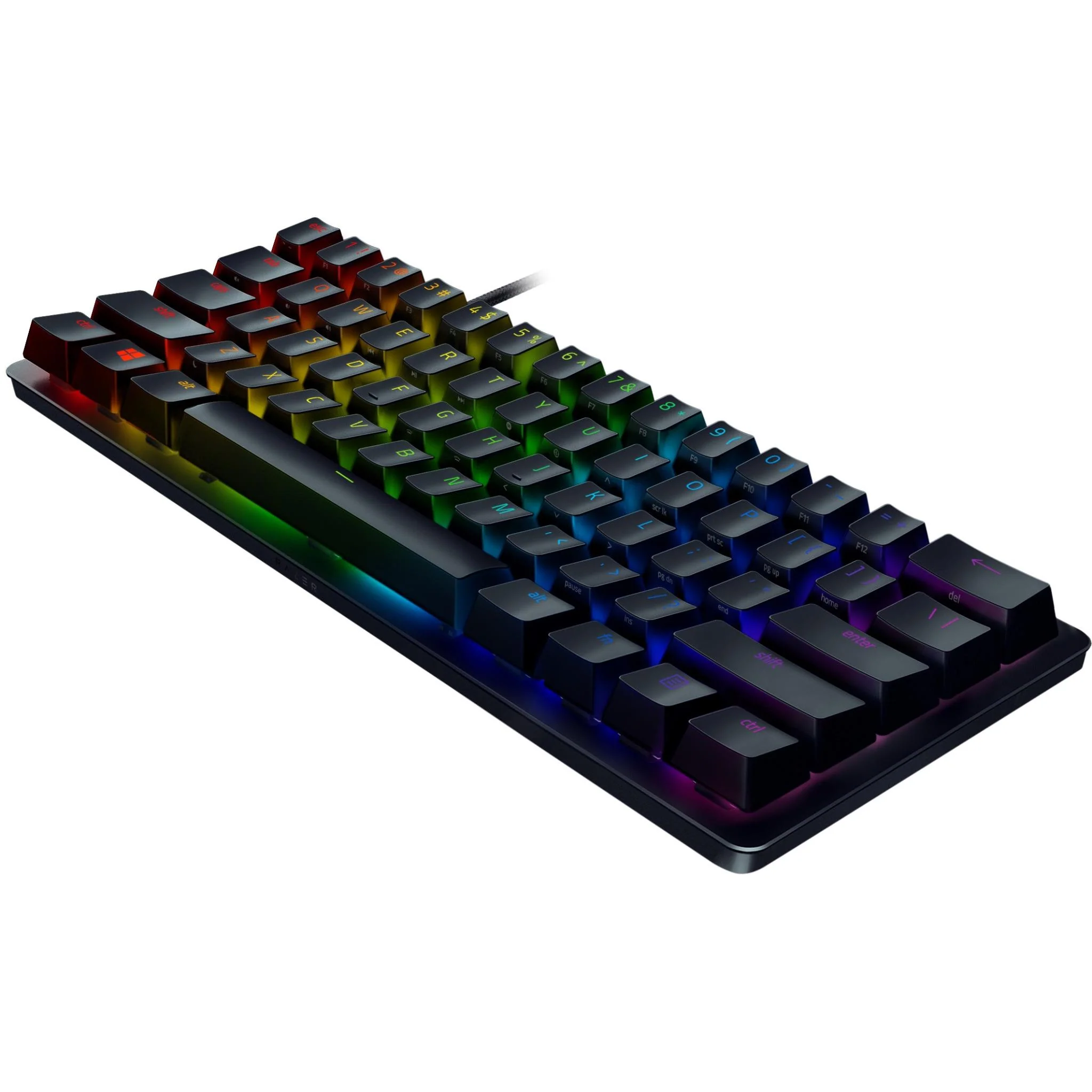 Razer Huntsman Mini 60% Optical Gaming Keyboard (Clicky Purple Switch) - Image 5
