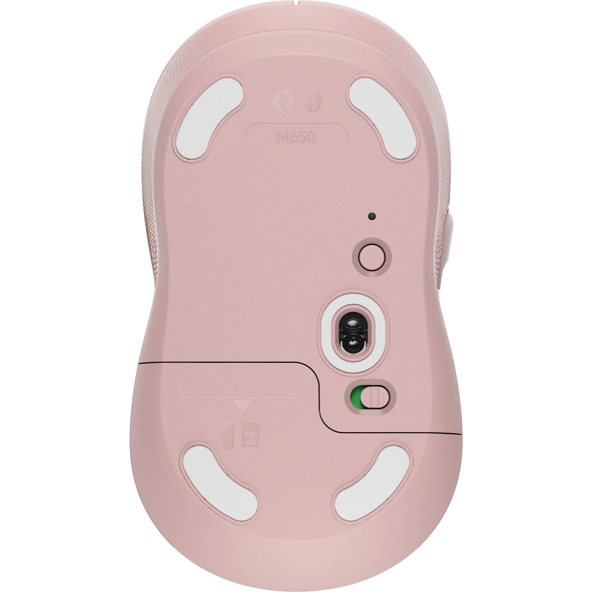 Logitech Signature M650 Wireless Mouse (Rose) - Image 7