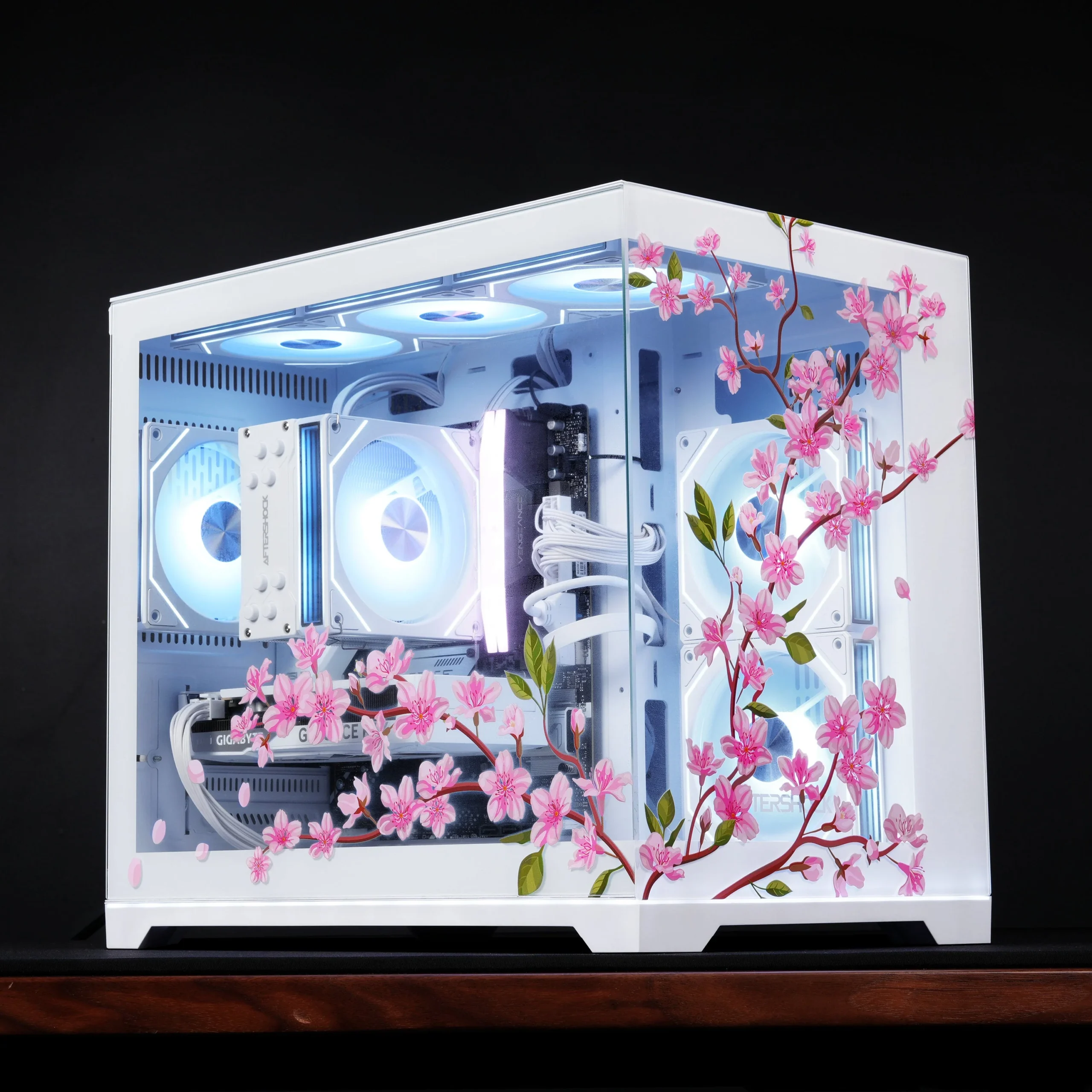 Aftershock Cherry Blossom | RTX 5060 OC 8GB | Ryzen 5 7500F | Desktop Gaming PC - Image 5