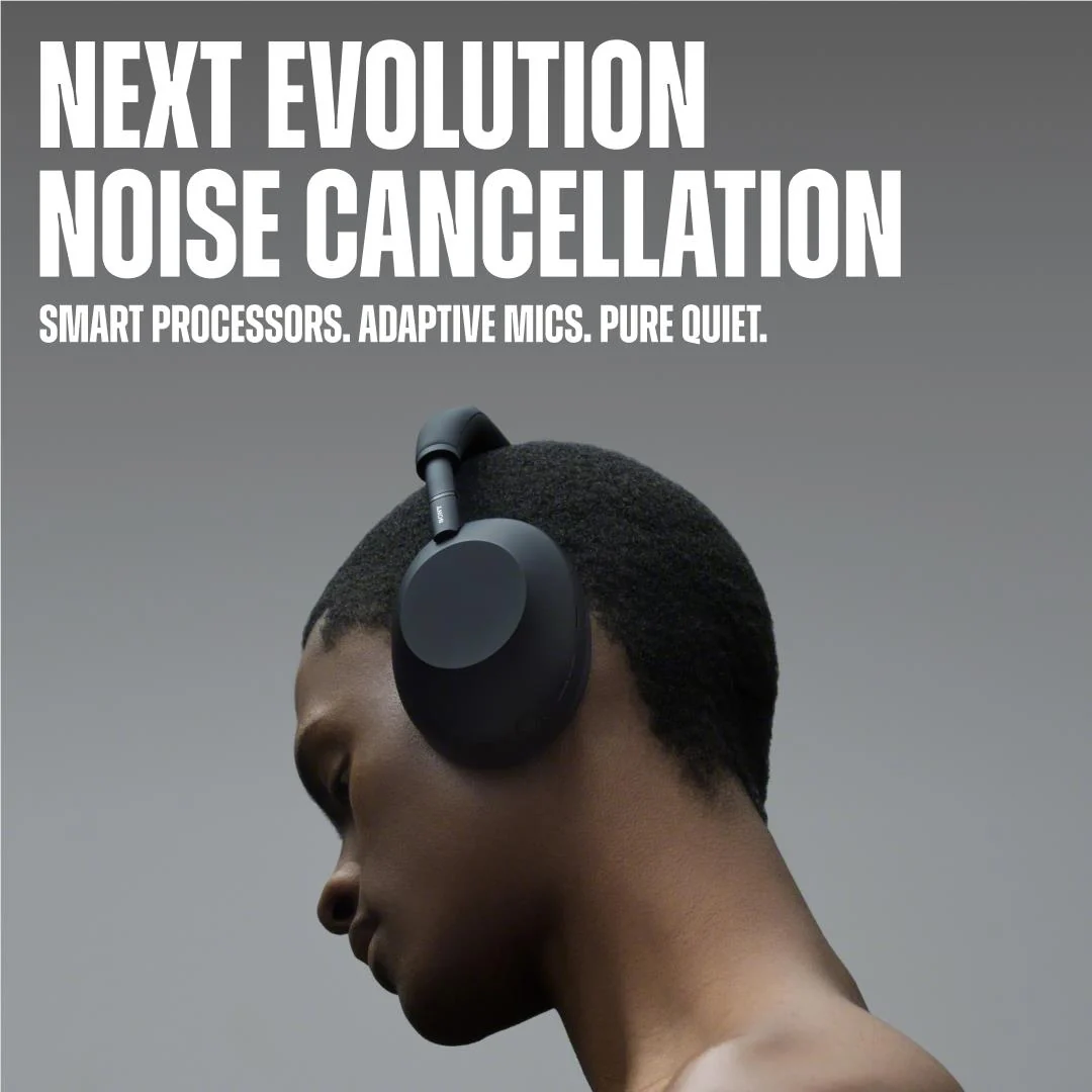 Sony WH-1000XM6 Premium Noise Cancelling Over-Ear Headphones (Silver) - Image 7