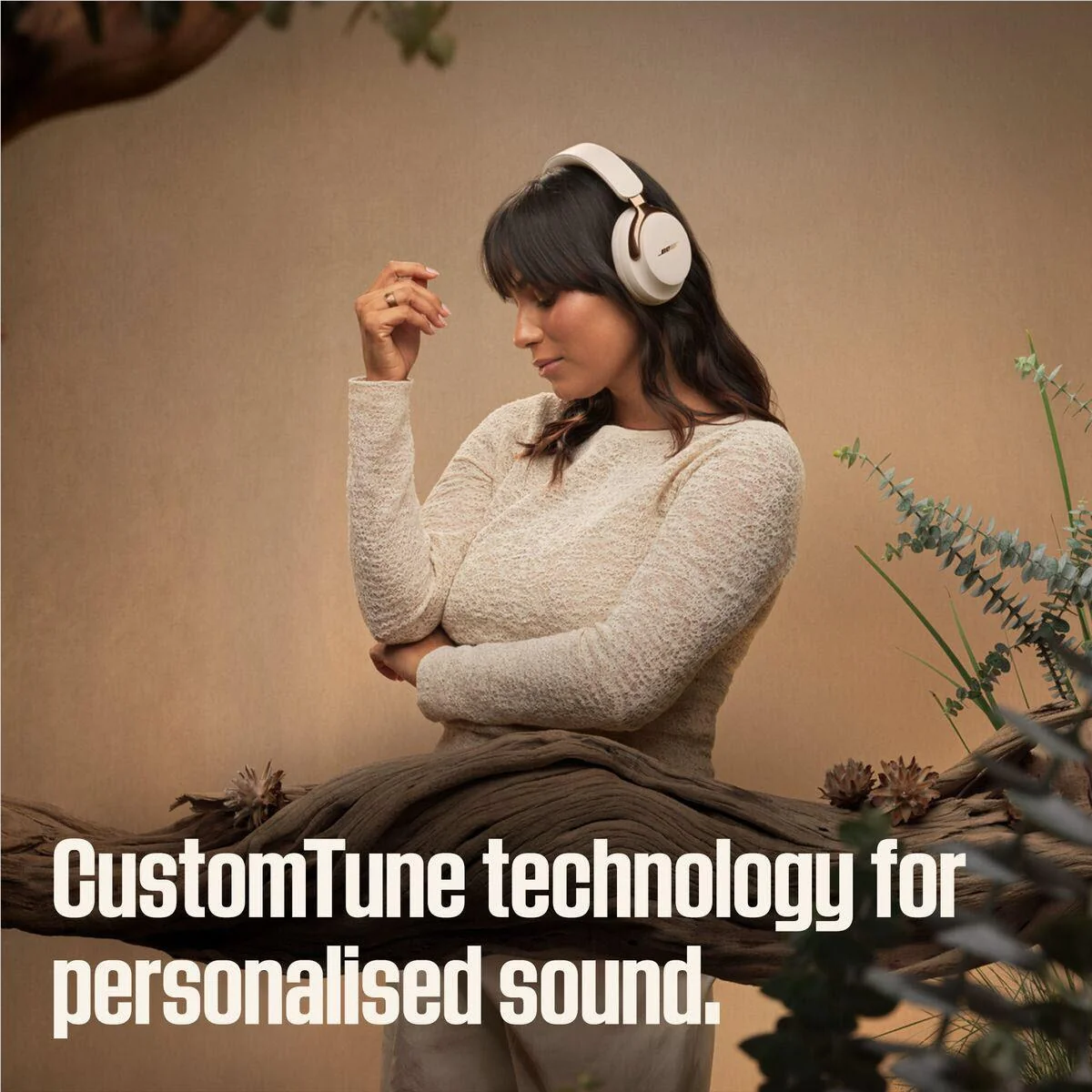 Bose QuietComfort Ultra Noise Cancelling Headphones Gen 2 (Driftwood Sand) - Image 5