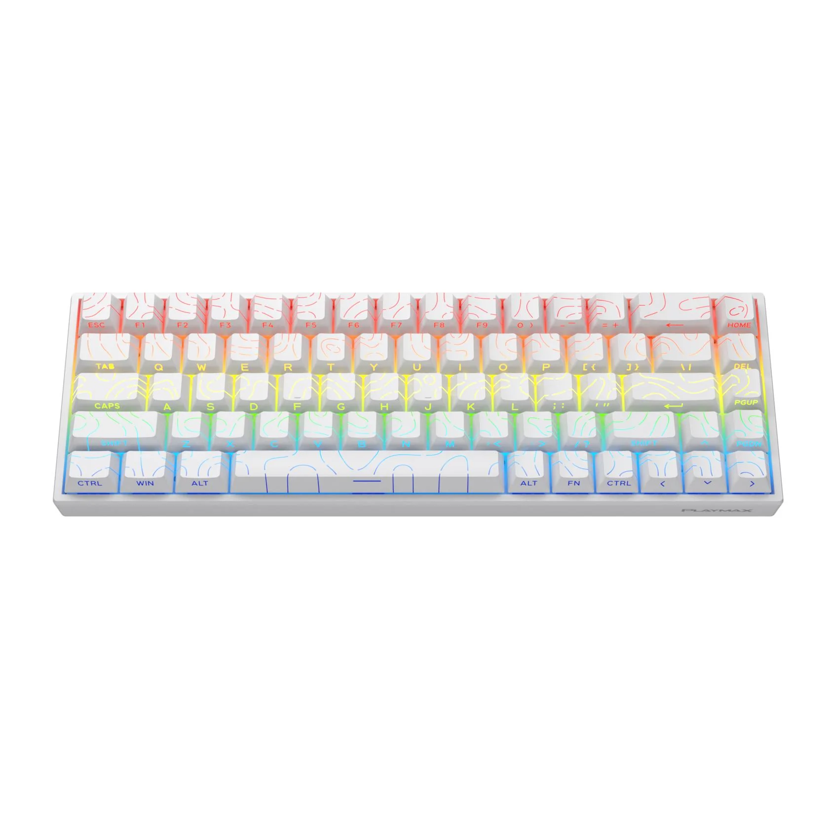 Playmax Mini Mechanical Gaming Keyboard (Topo) - Image 2