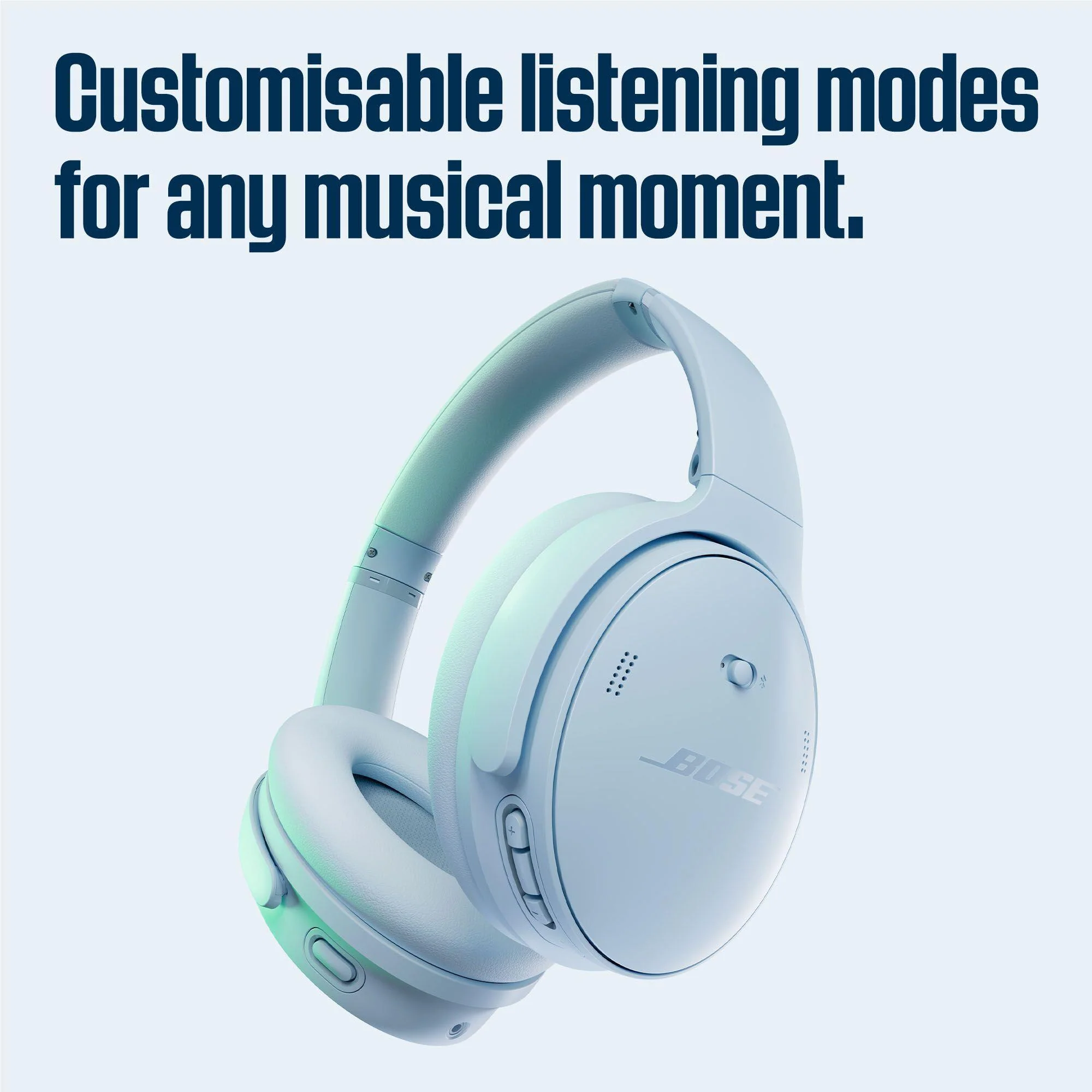 Bose QuietComfort Noise Cancelling Headphones (Ice Blue) - Image 3
