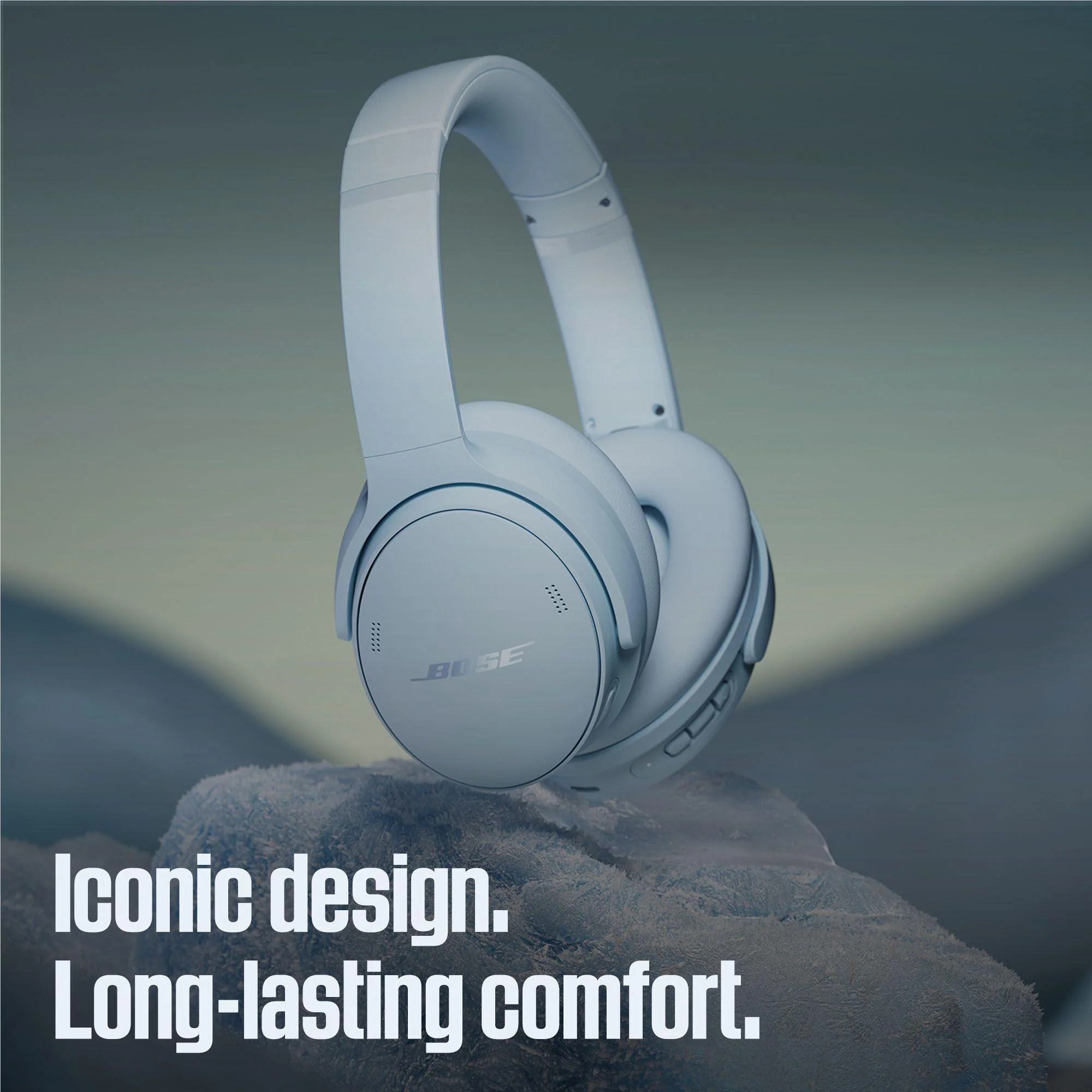 Bose QuietComfort Noise Cancelling Headphones (Ice Blue) - Image 7