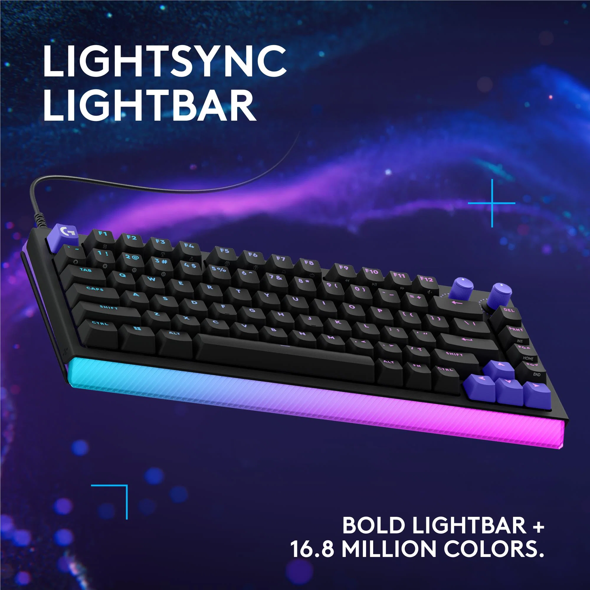 Logitech G G512 X 75 Mechanical Gaming Keyboard (Black) - Image 9