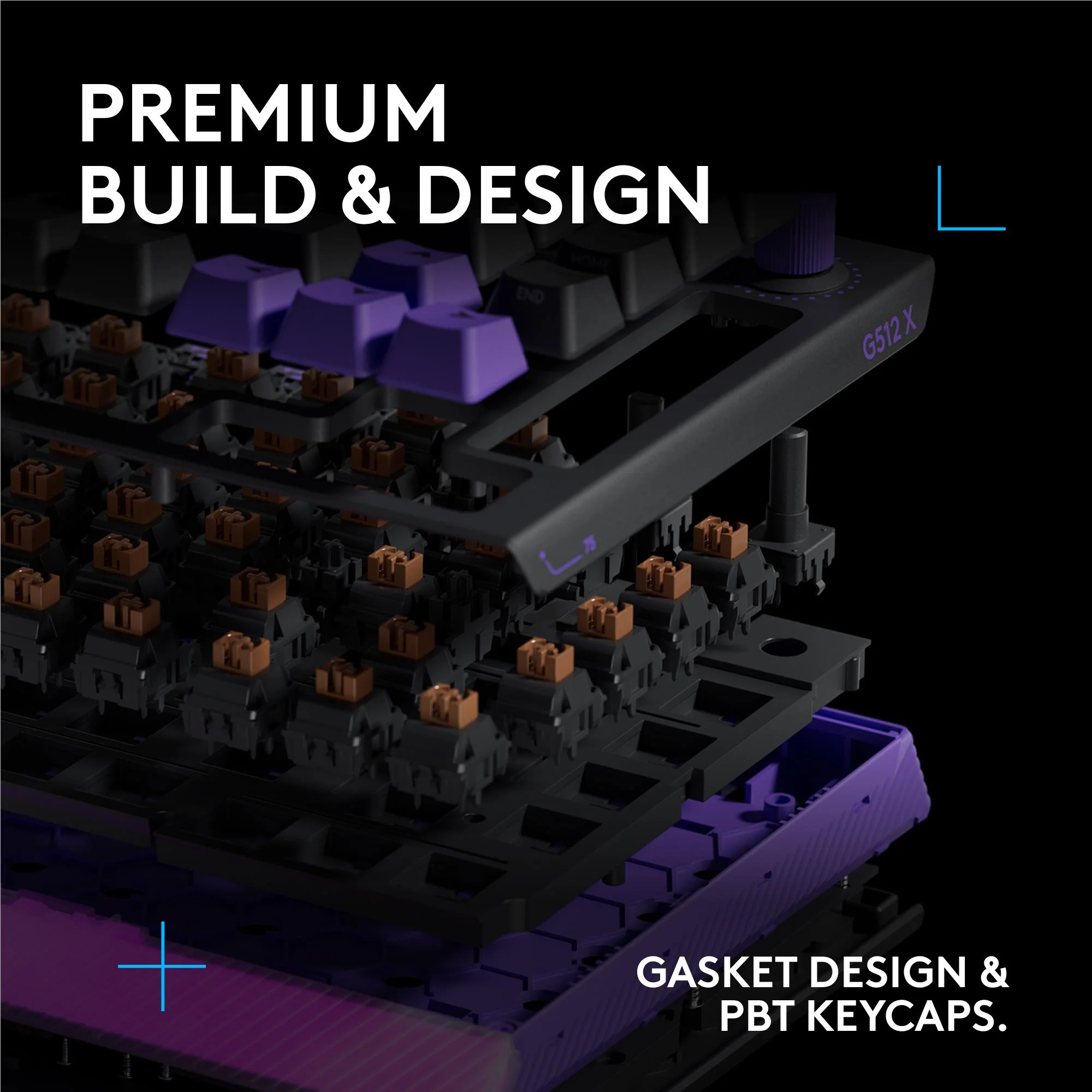 Logitech G G512 X 75 Mechanical Gaming Keyboard (Black) - Image 10