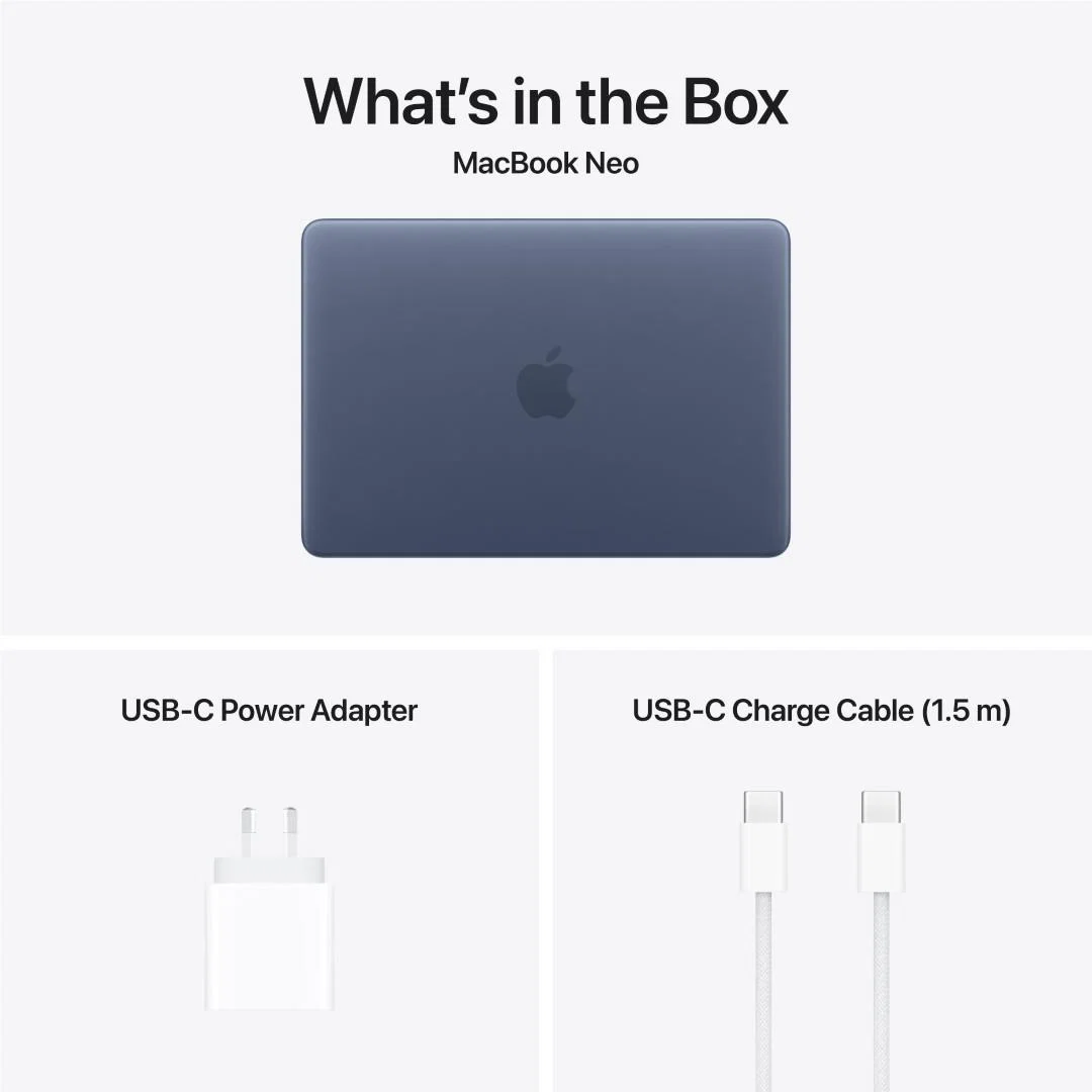 Apple MacBook Neo 13-inch with A18 Pro Chip, 256GB/8GB (Indigo) - Image 10