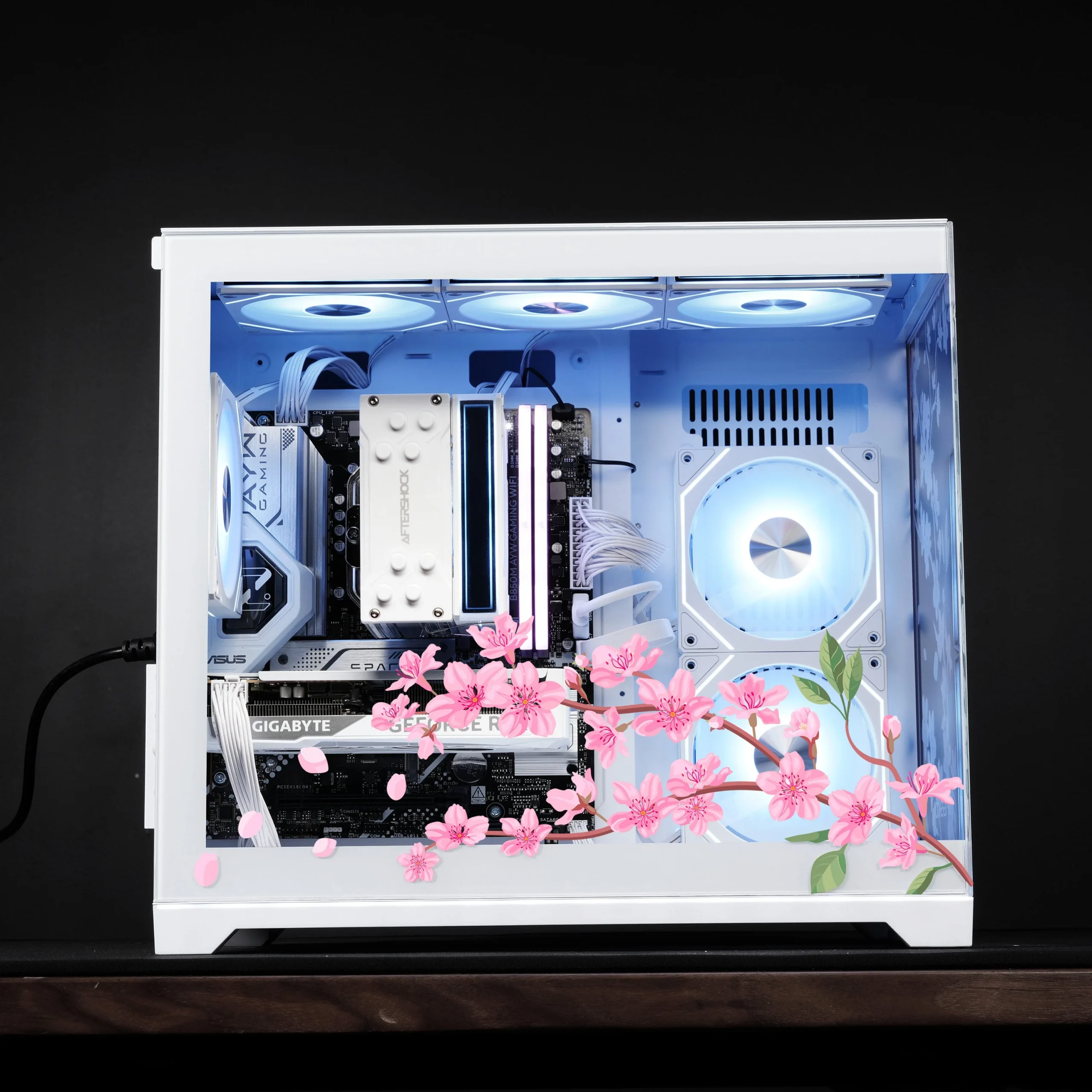 Aftershock Cherry Blossom | RTX 5060 OC 8GB | Ryzen 5 7500F | Desktop Gaming PC - Image 9