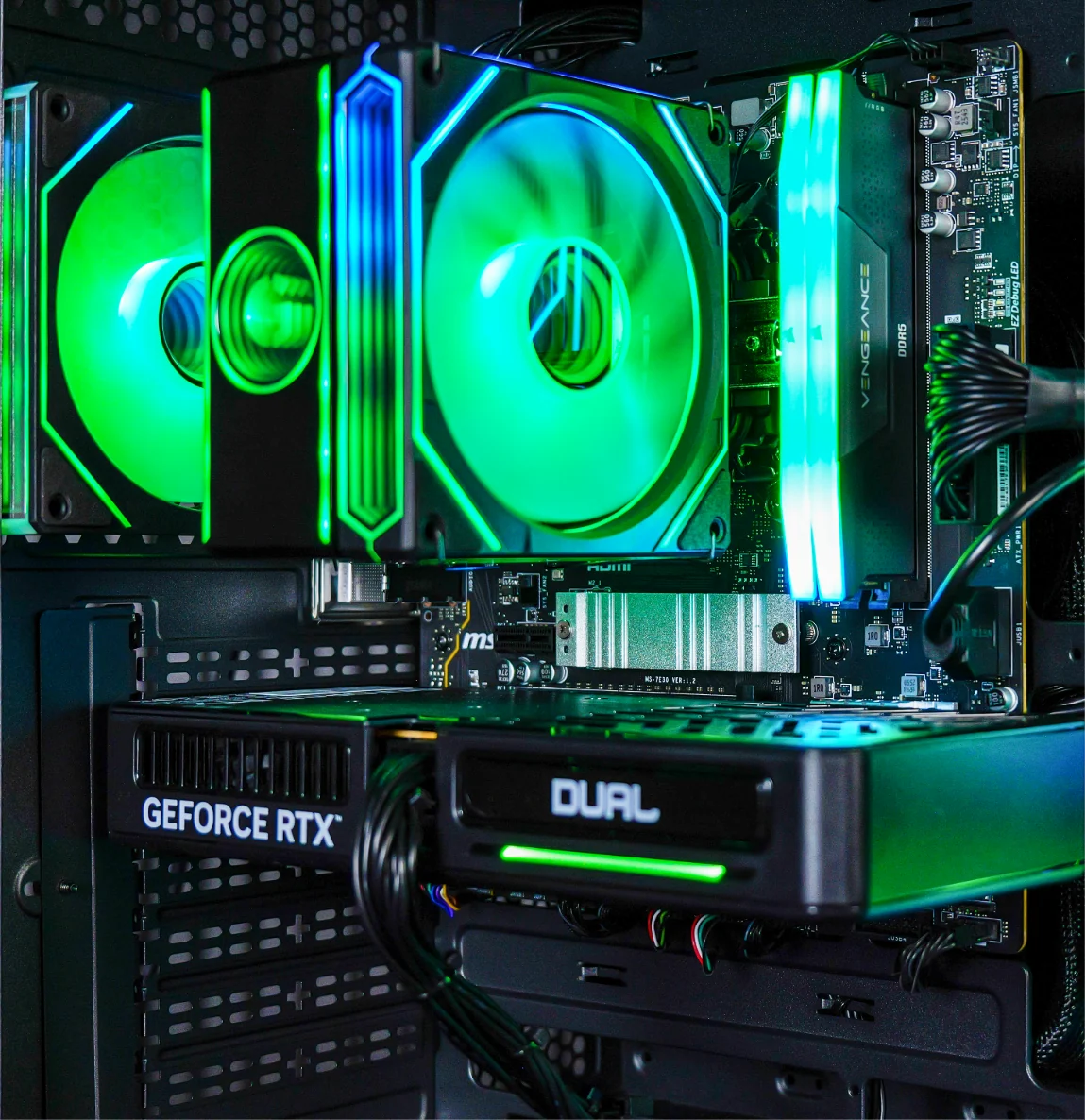 Evolve Gaming | EMERALD | Ryzen 5 7500F | RTX 5060 8GB | Premium Desktop Gaming PC - Image 4