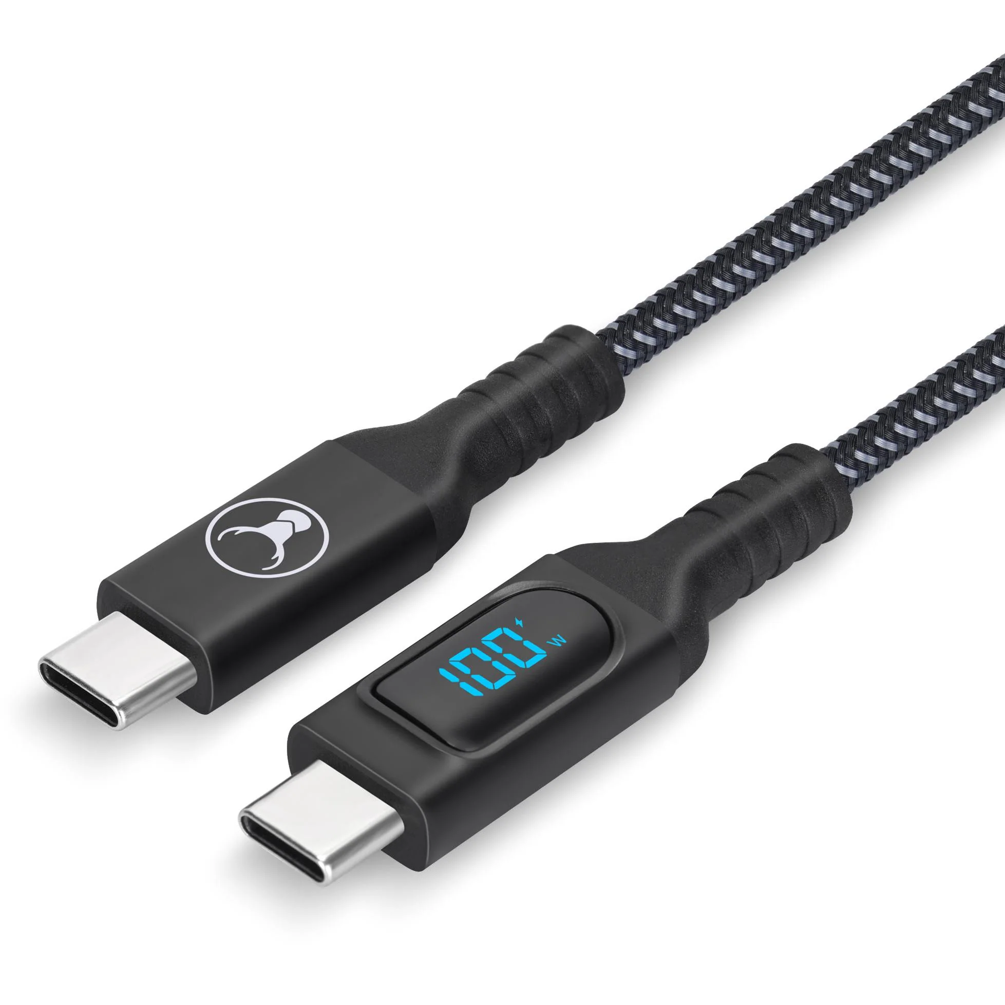Bonelk USB-C to USB-C LongLife Digital Cable 100W 1.5m (Black) - Image 3