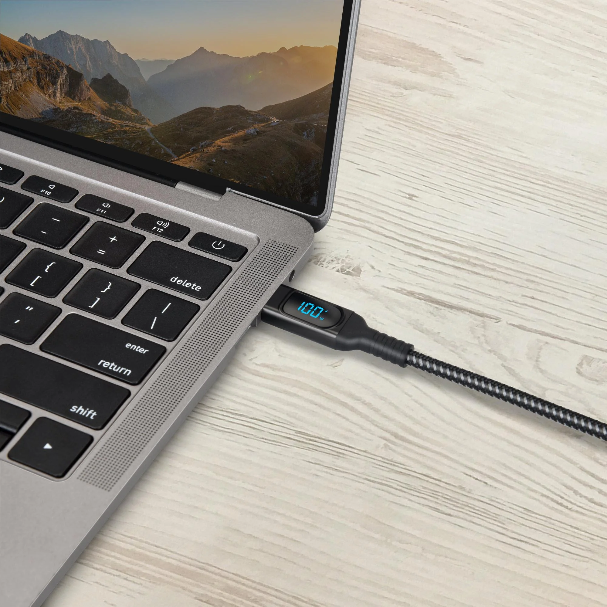 Bonelk USB-C to USB-C LongLife Digital Cable 100W 1.5m (Black) - Image 7