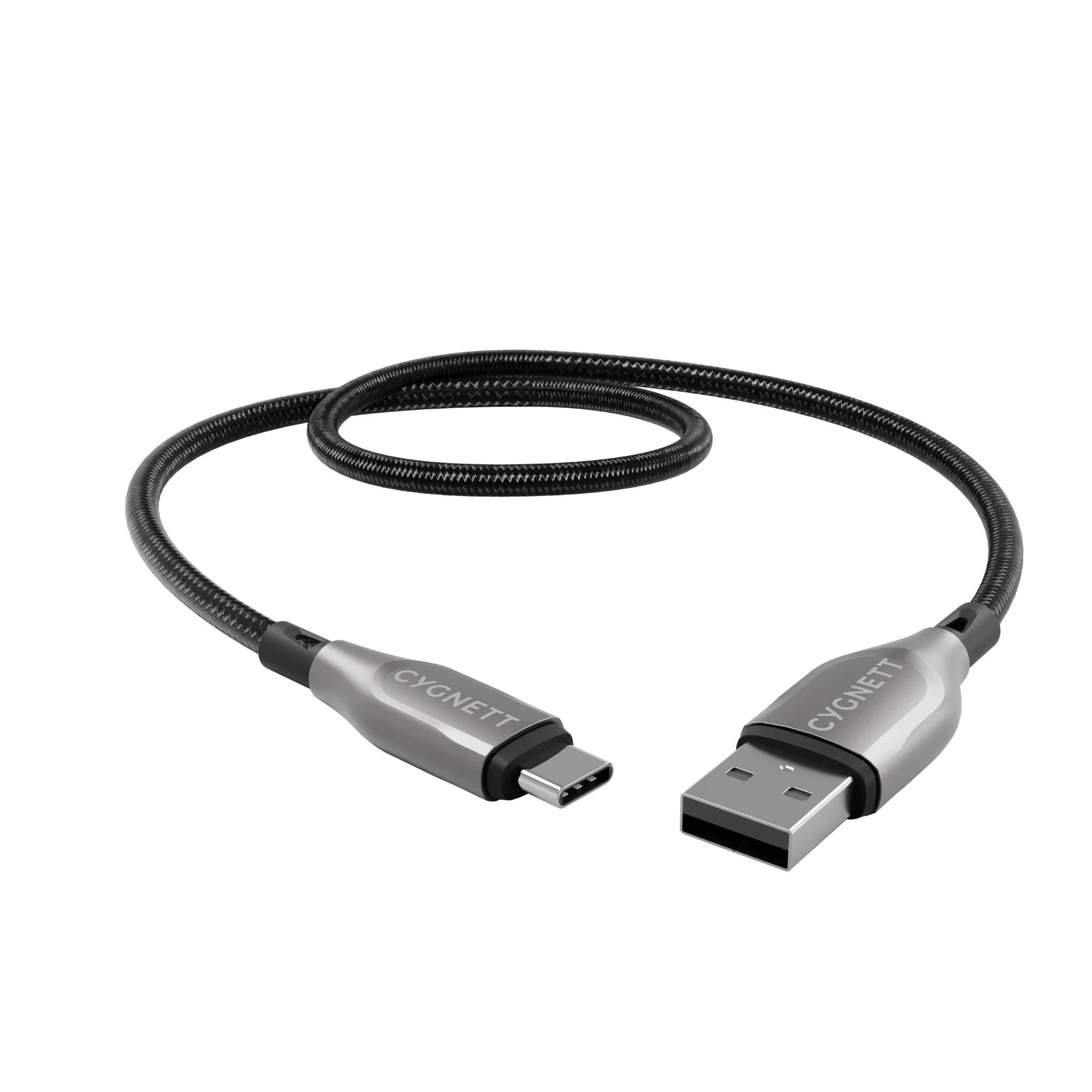 Cygnett Armoured USB-C to USB-A Cable 50cm (Black) - Image 7