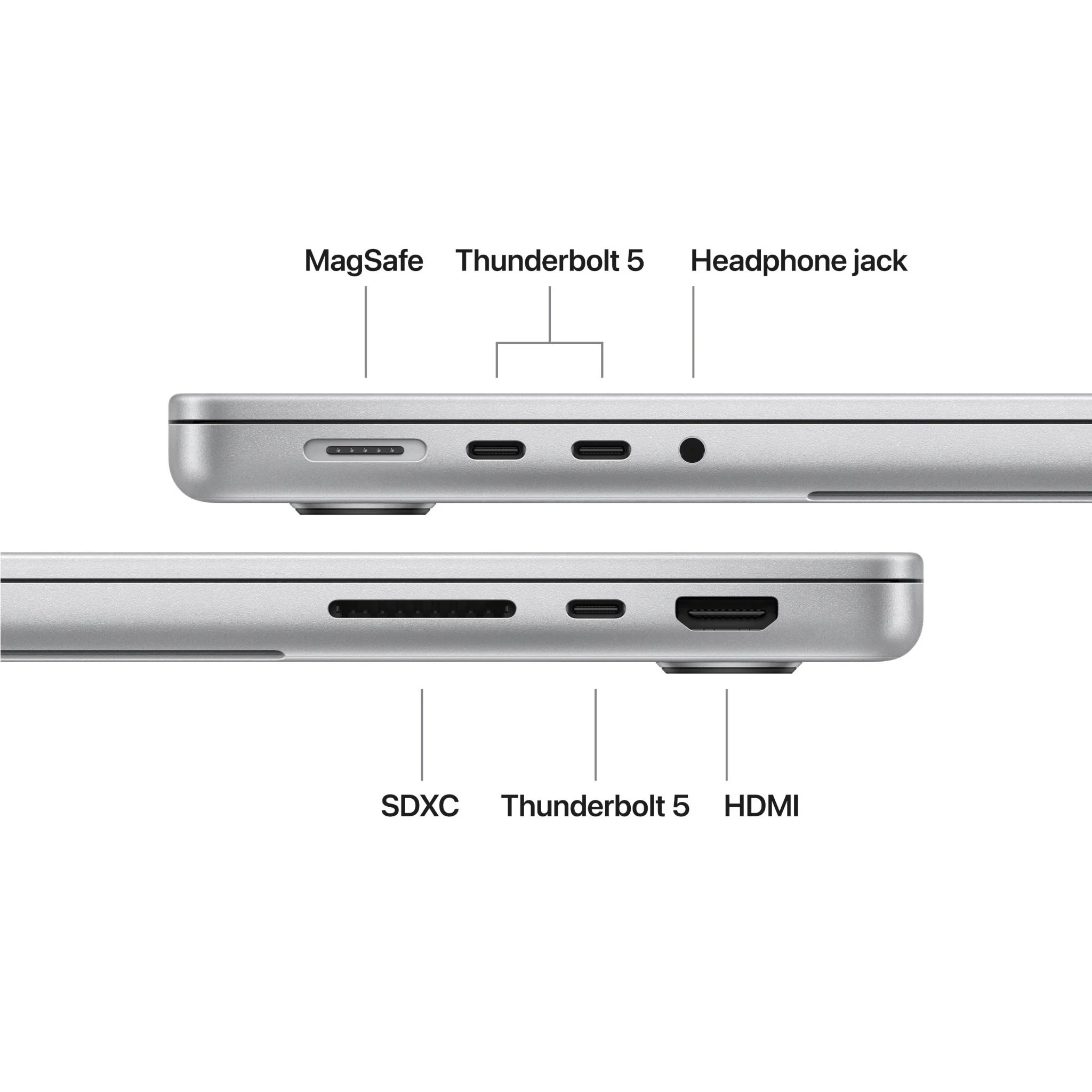 Apple MacBook Pro 14-inch with M5 Pro Chip, 1TB/24GB (Silver) - Image 8