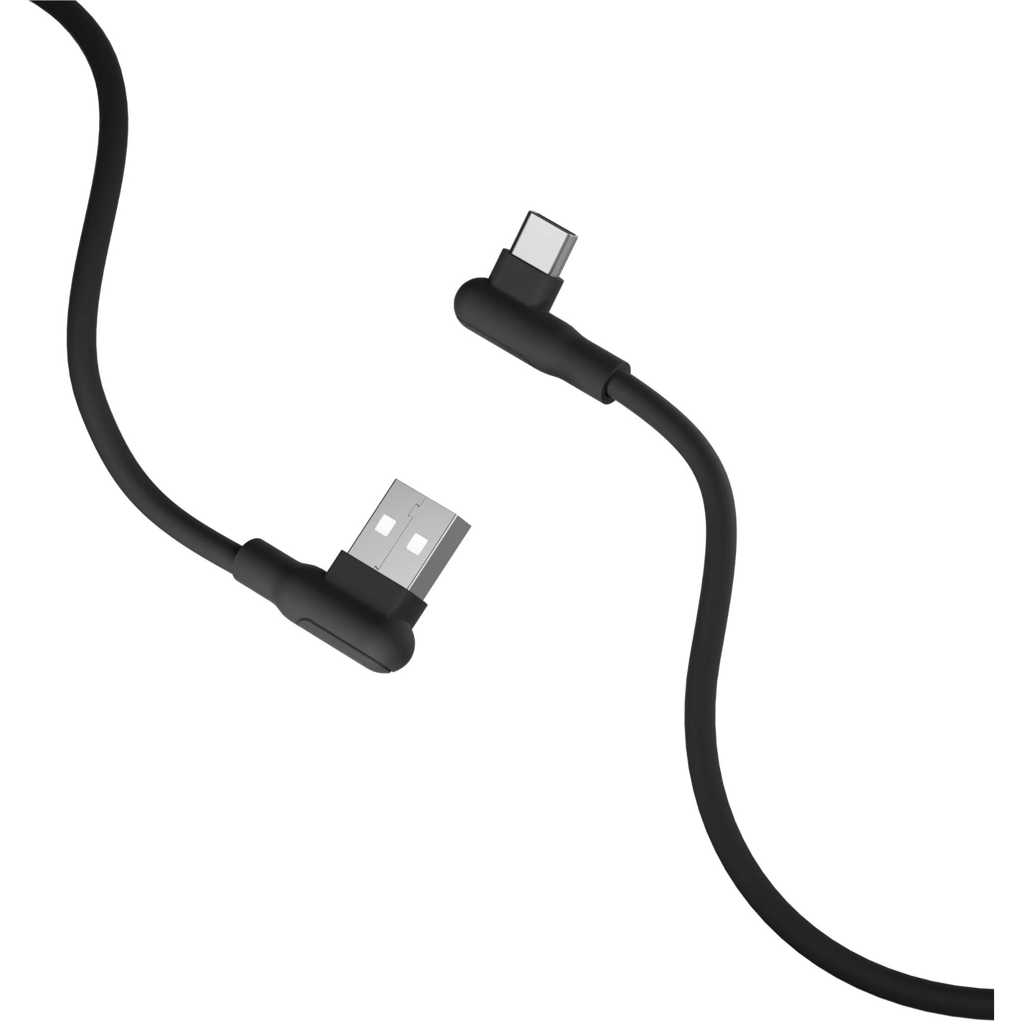 Cygnett DriveSync 70cm Magnetic Silicone USB-A to USB-C Right Angled Cable - Image 5